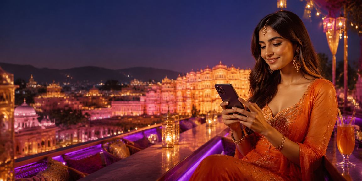 VIP lounge for premium live casino players in Jaipur